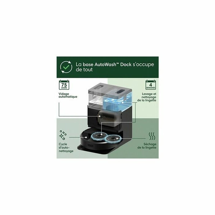 Robot Vacuum Cleaner iRobot Roomba Plus 405 5000 mAh