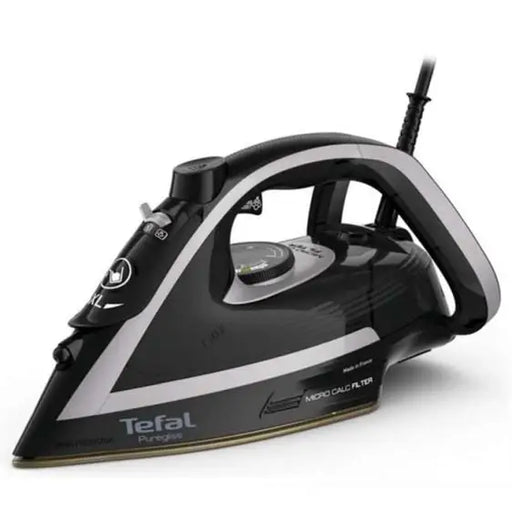 Iron TEFAL Puregliss Shady & Black FV8062E0 - Ютии<<<Уреди за гладене<<<Малки електроуреди<<<TechnoMix&&&Сушилни ютии и