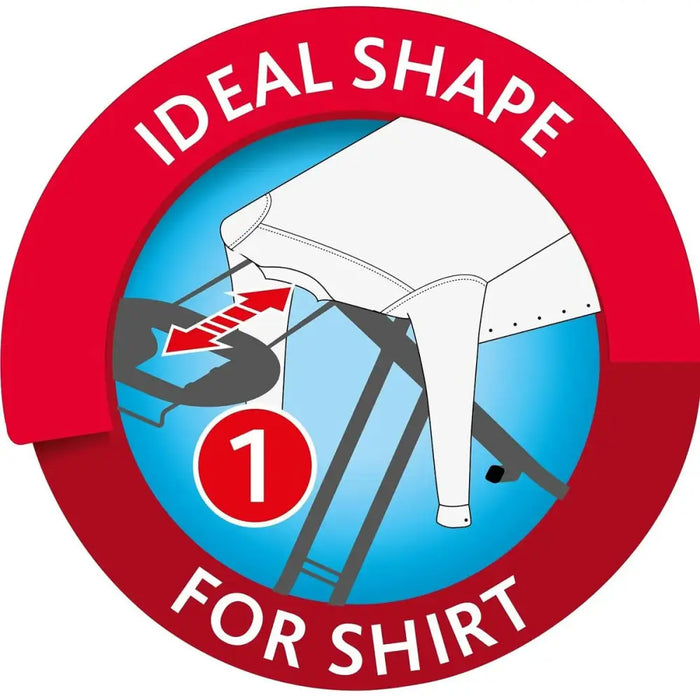 Ironing board Vileda Perfect 161266 122 x 44 cm Green Metal Plastic 2-in-1 - Почистване Прахосмукачки И Гладене<<<Дом