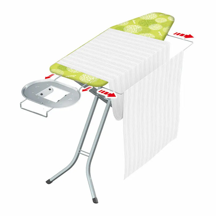 Ironing board Vileda Perfect 161266 122 x 44 cm Green Metal Plastic 2-in-1 - Почистване Прахосмукачки И Гладене<<<Дом