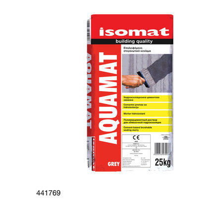 ISOMAT AQUAMAT ONE-COMPONENT CEMENT WATERPROOFING