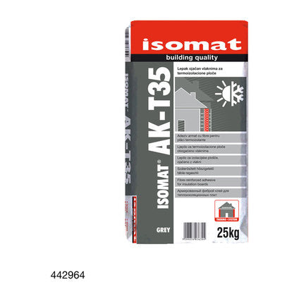 ADHESIVE-PUTTY FOR THERMAL INSULATION GREY ISOMAT AK-T35