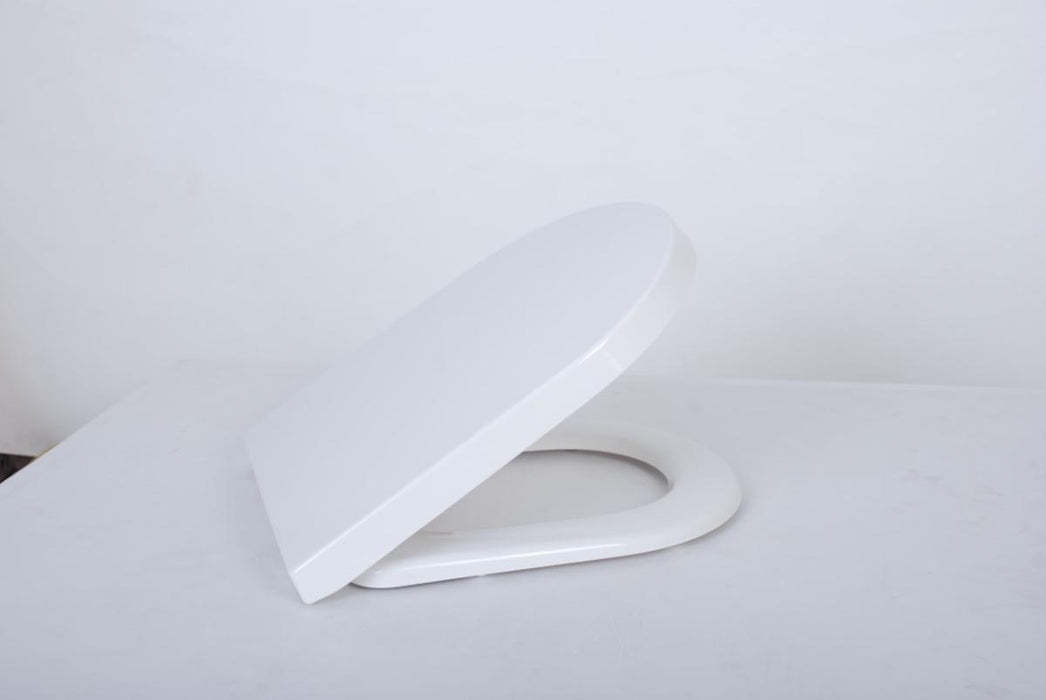 TOILET SEAT COVER PVC WHITE