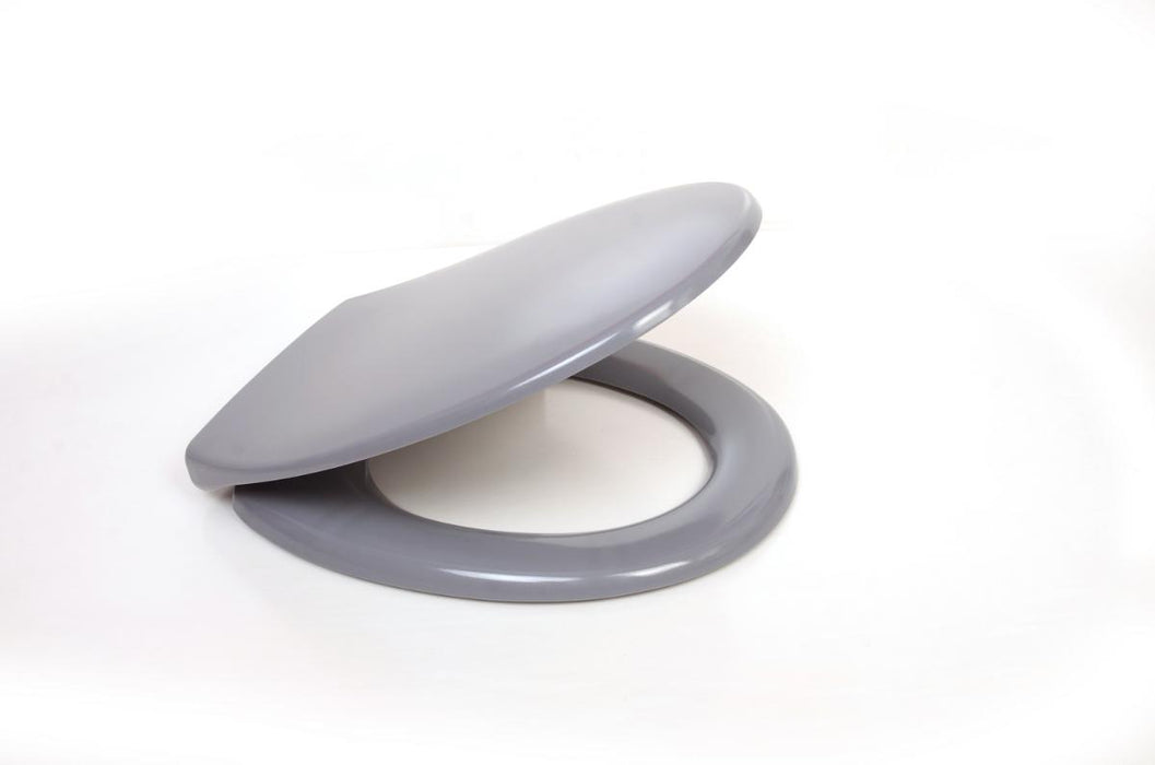 TOILET BOARD SLOWCLIP PVC LIGHT GRAY