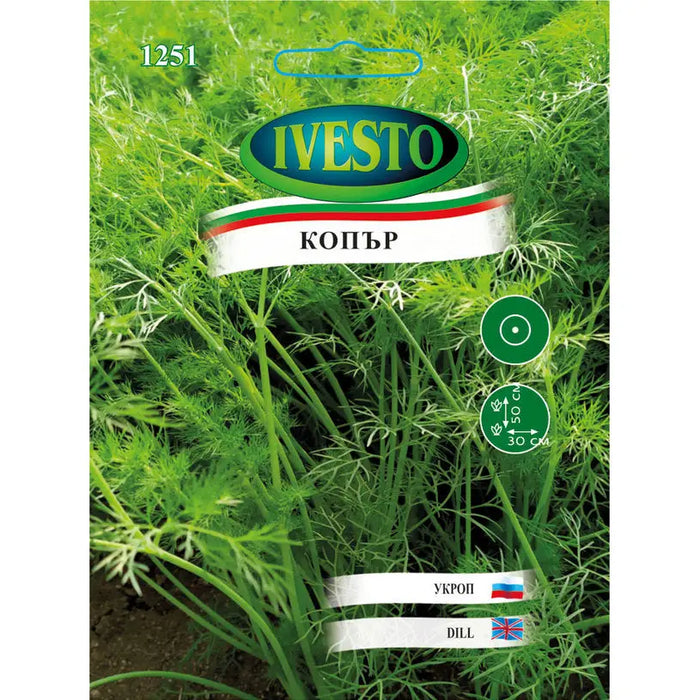 IVESTO DILL SEEDS - Семена<<<Семена луковици и разсад<<<Градина<<<Praktiker