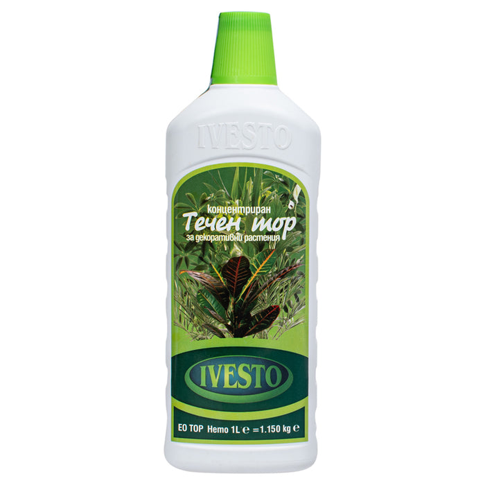 LIQUID FERTILIZER FOR GREEN PLANTS 1L IVESTO