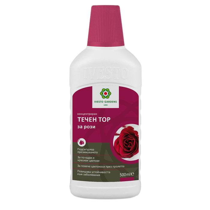 LIQUID FERTILIZER FOR ROSES 0.5L IVESTO