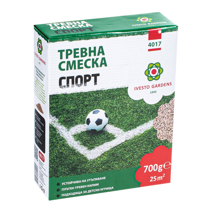 GRASS MIXTURE FOR SPORTS FIELDS 0.7KG, 25M² IVESTO