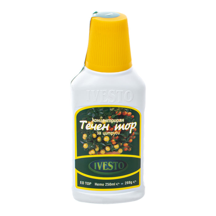 LIQUID FERTILIZER FOR CITRUS 0.25L IVESTO