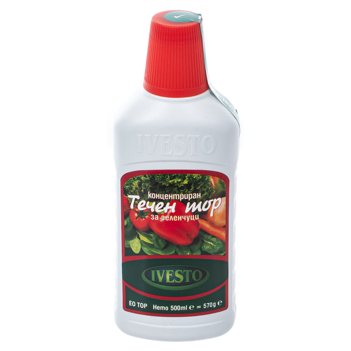 LIQUID FERTILIZER FOR VEGETABLES 0.5L IVESTO