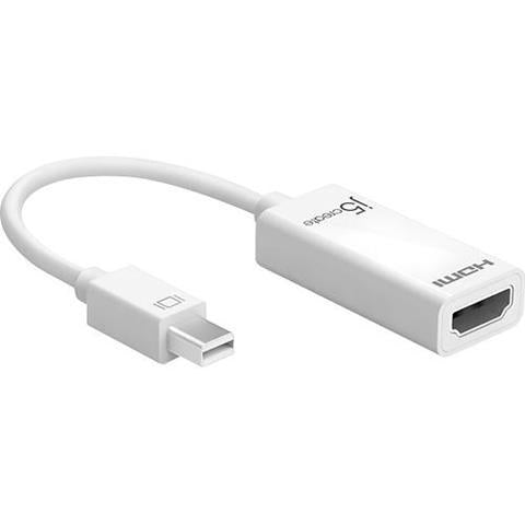 Adapter j5create JDA159, mini DisplayPort male - HDMI female, 4K, 125 mm