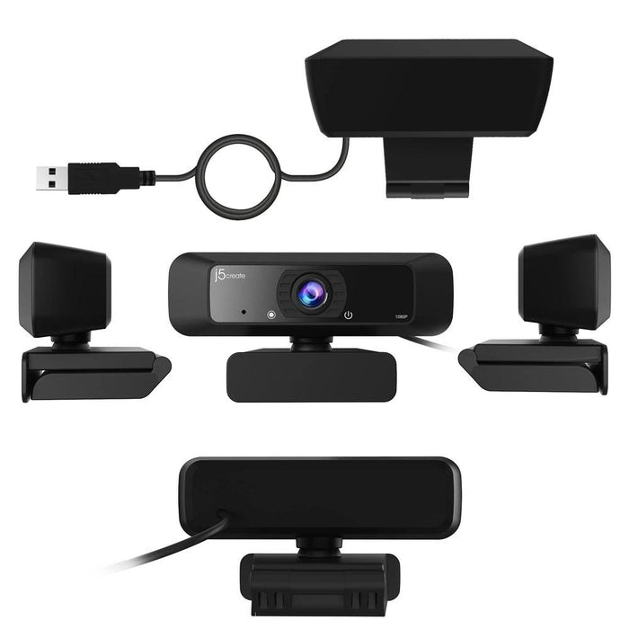 Webcam j5create JVCU100, HD, microphone, 1080p, 360° Rotation