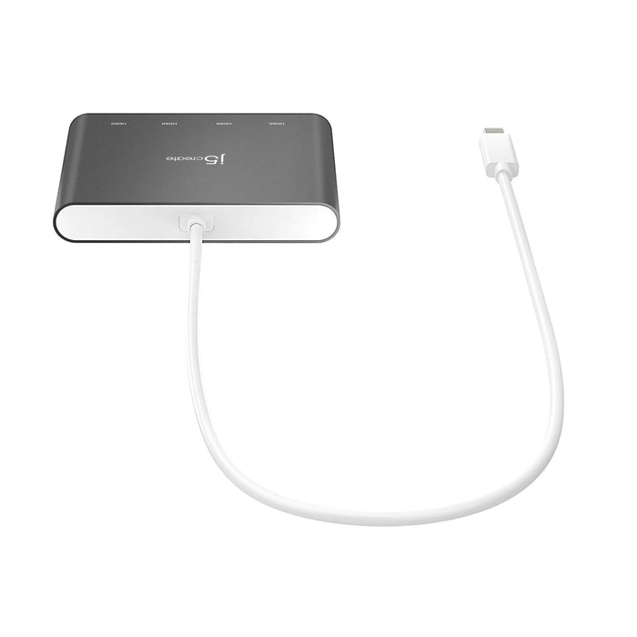 Adapter j5create JCA366, For 4 monitors, USB-C - 4 x HDMI