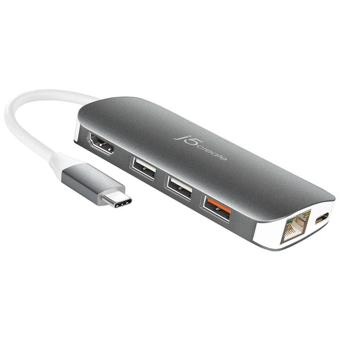 Docking station j5create Multi-Port JCD383, USB, HDMI, Ethernet, SD, microSD