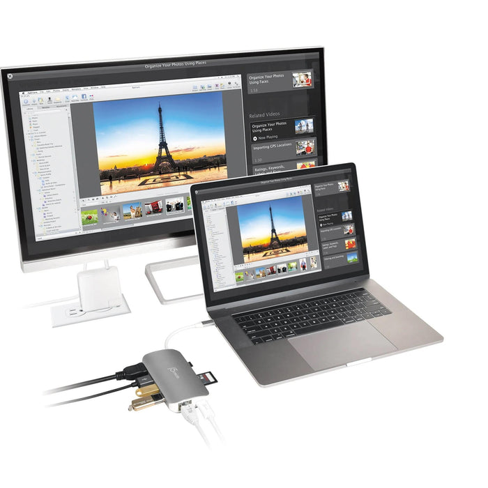 Docking station j5create Multi-Port JCD383, USB, HDMI, Ethernet, SD, microSD