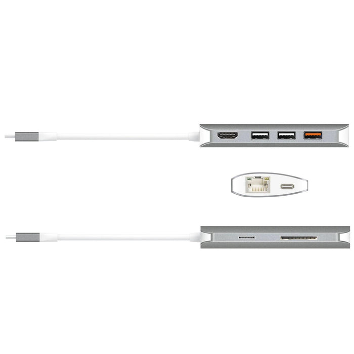 Docking station j5create Multi-Port JCD383, USB, HDMI, Ethernet, SD, microSD