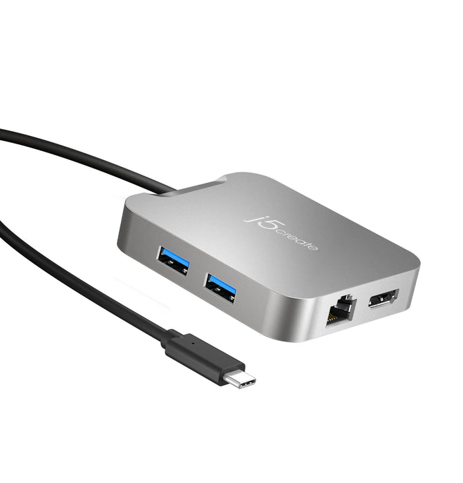 Docking station j5create JCD391 4K60 Elite USB-C PD, USB-A, HDMI, RJ-45