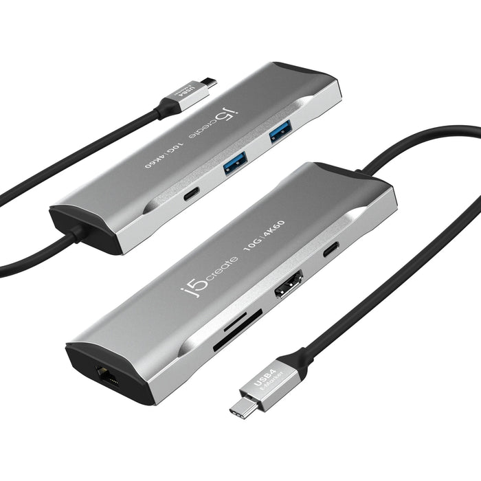 Docking station j5create Mini Dock JCD393, USB-C, USB, HDMI, Ethernet, SD, microSD