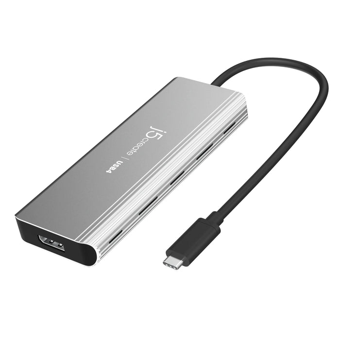 5-port hub j5create JCD401 USB4 Dual 4K Multi-port USB-C, 4K HDMI
