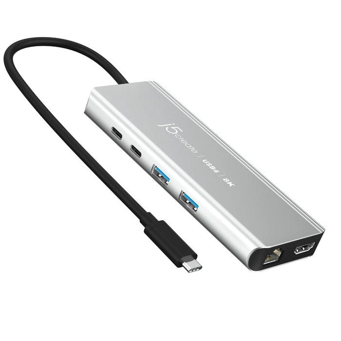 Docking station j5create JCD403, USB4, Multi-port hub, Gigabit Ethernet