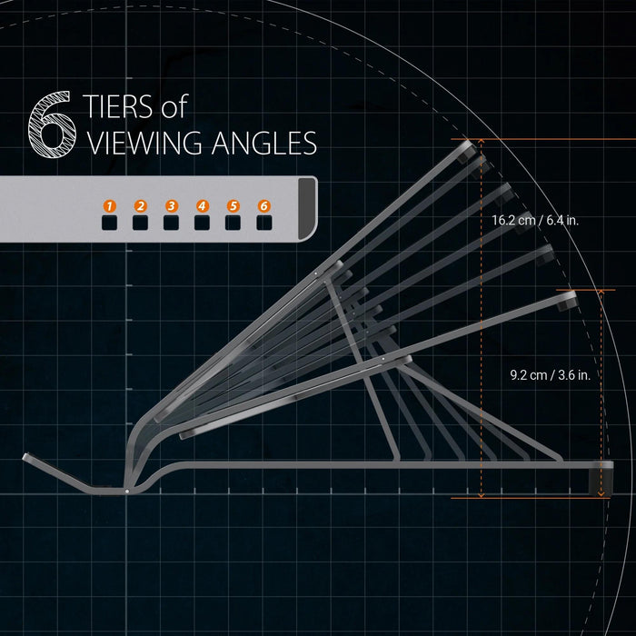 Laptop stand j5create JTS223, 4 port USB-C hub, Aluminum