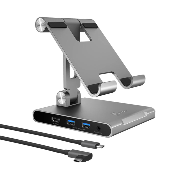 Stand with docking station j5create JTS224, For iPad Pro