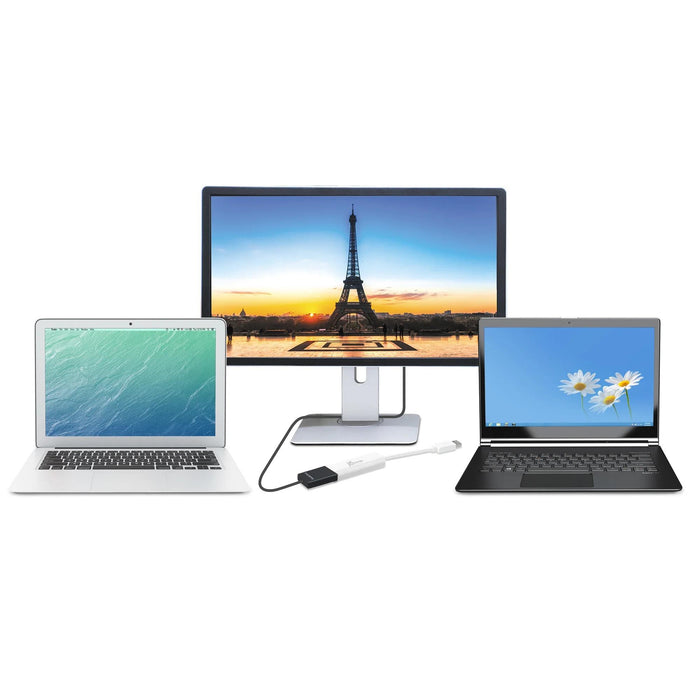 j5create JUA254 Adapter, USB-A to HDMI, White