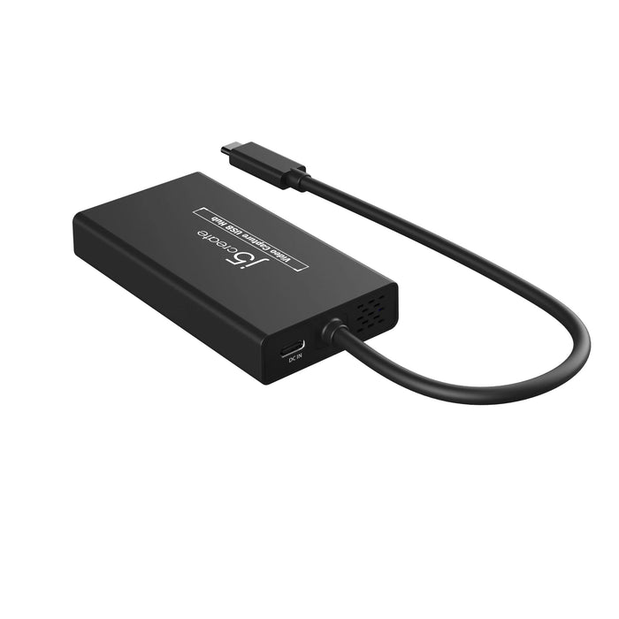 Capture j5create JVA01, HDMI - HDMI, USB-C hub, Black