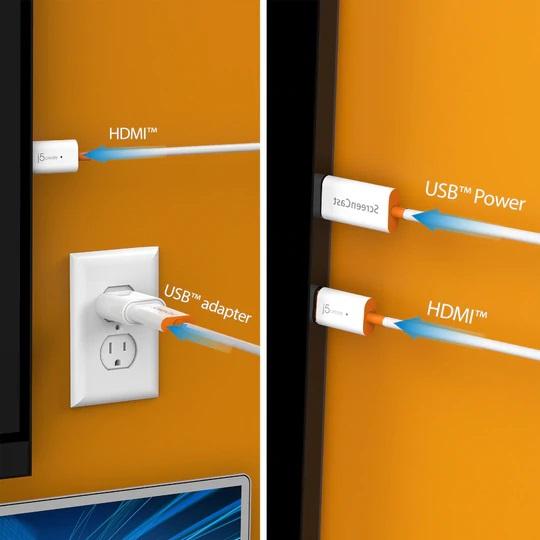 Adapter j5create JVAW56, ScreenCast, HDMI, 2.4 GHz, 5 GHz, full HD