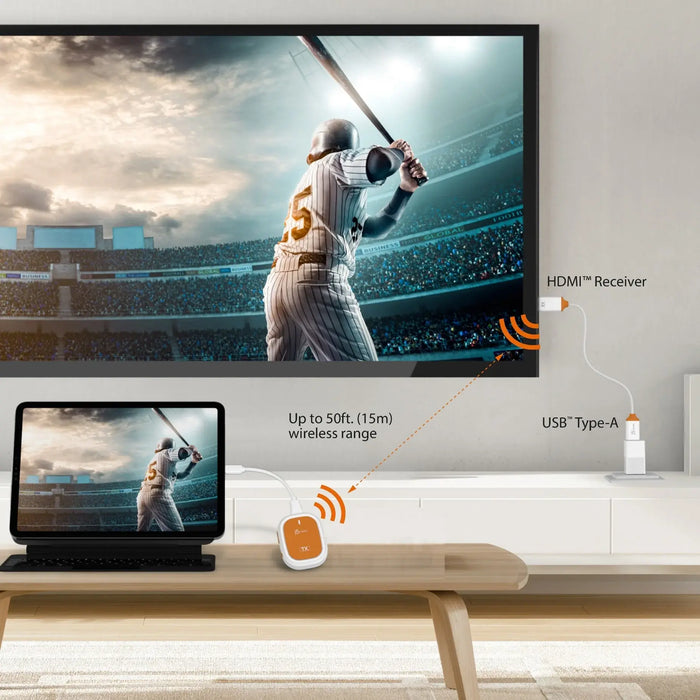 j5 create JVAW61 Screencast Wireless USB-C to HDMI Extender