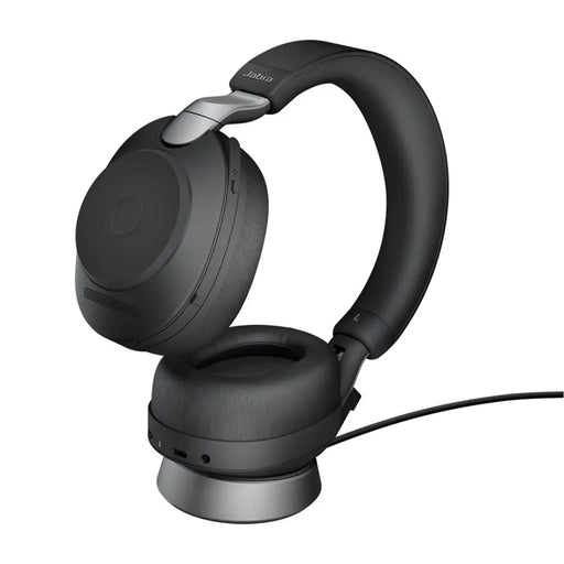 Jabra Evolve2 85 - Link380c UC Stereo Stand Black - HeadphonesPER-SLU<<<Input / Output