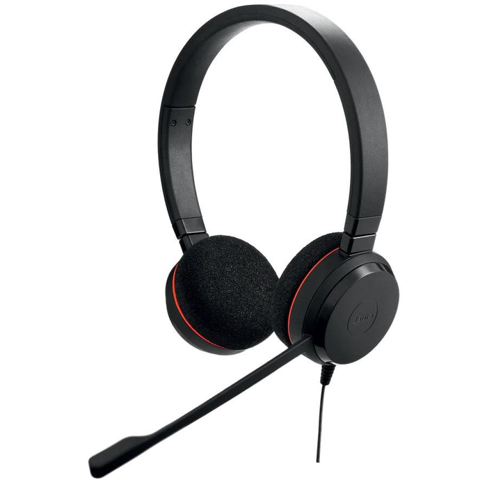 Jabra Evolve 20 Stereo Microsoft Teams Optimized Headset, Microphone, Black