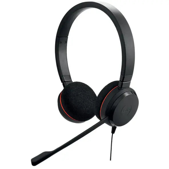 Headphones with microphone Jabra Evolve 20 MS Stereo USB-C/А Adapter