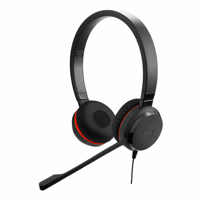 JABRA Evolve 20SE MS stereo Special Edition headset on-ear wired USB Certified for Skype for Business