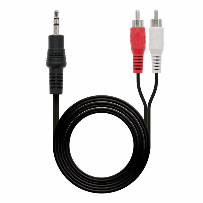Jack Cable NANOCABLE 10.24.0310 10 m Male Plug RCA x 2 - Електроника Телевизори<<<Компютри|