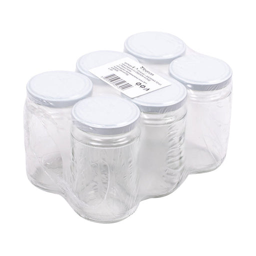 JAR WITH CAP 0.314L. 6 COUNT OBERON STACK - Буркани и продукти за консервиране<<<Домашни потреби<<<Кухня<<<Praktiker
