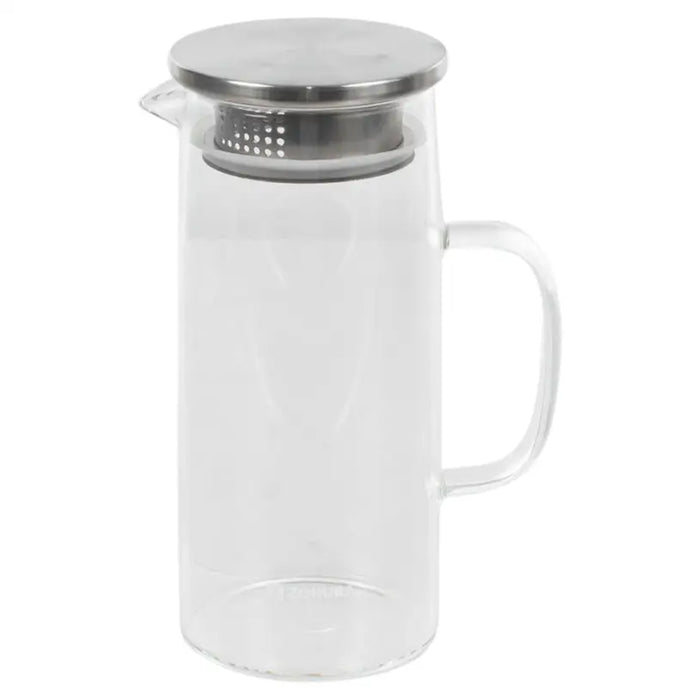 JAR WITH METAL LID AND STRAINER 1 L Z1387 ZOKURA - Кани гарафи и бутилки<<<Домашни потреби<<<Кухня<<<Praktiker