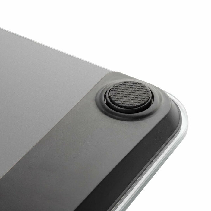 Digital Bathroom Scales JATA HBAS1292 White Tempered glass 180 kg