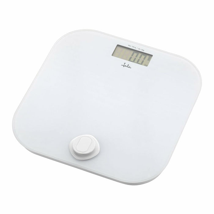 Digital Bathroom Scales JATA HBAS1907 White Tempered Glass 150 kg 180 kg