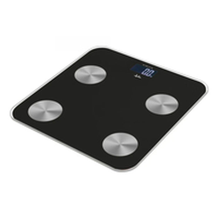 Digital Bathroom Scales JATA HBAS1155 Black Glass Tempered Glass 180 kg