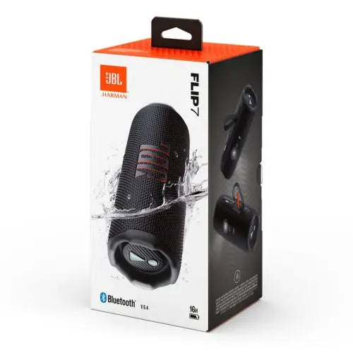 JBL Flip 7 Bluetooth Wireless Speaker Black EU - ONLY BOX DAMAGE - Audio<<<Основна<<<DunaXML&&&Електроника