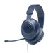 JBL QUANTUM 100 BLU Wired over-ear gaming headset with a detachable mic - Геймърски слушалки<<<Геймърска