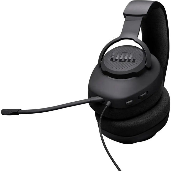 JBL QUANTUM 100M2 BLK Wired over-ear gaming headset with detachable mic and mute option - Headsets<<<JBL
