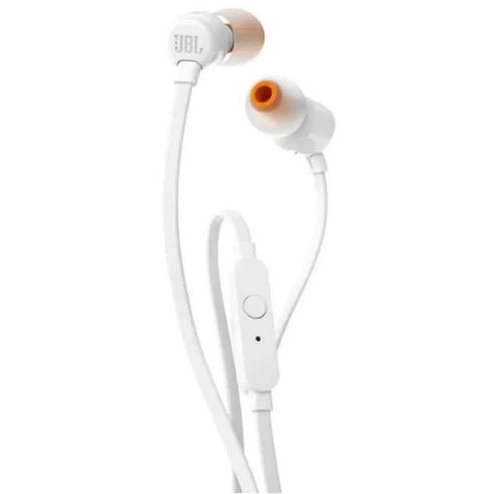 JBL T110 Wired In-Ear Headphones Mini Jack 3.5mm - White - Headphones and speakers<<<HurtelXML&&&Слушалки