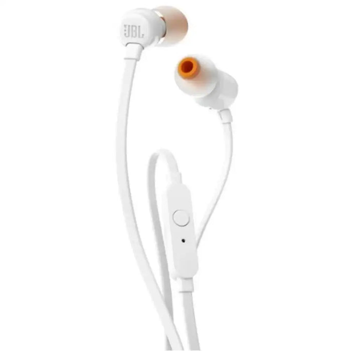 JBL T110 Wired In-Ear Headphones Mini Jack 3.5mm - White - Headphones and speakers<<<HurtelXML&&&Слушалки