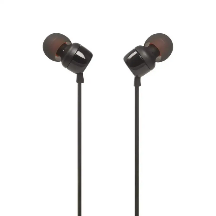 JBL Tune 110 in-ear headphones with 3.5mm mini jack and remote control - black - Headphones