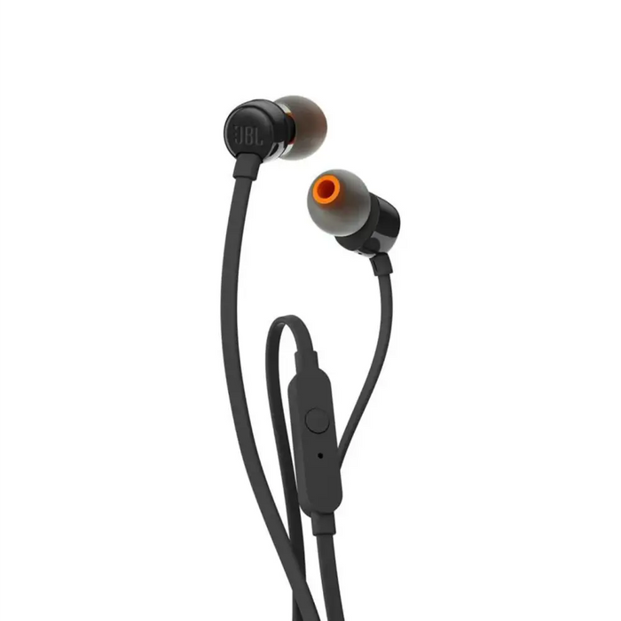 JBL Tune 110 in-ear headphones with 3.5mm mini jack and remote control - black - Headphones