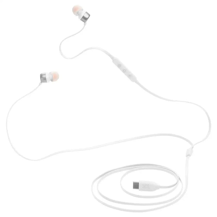 JBL Tune 310C In-Ear USB-C Headphones White - Headphones