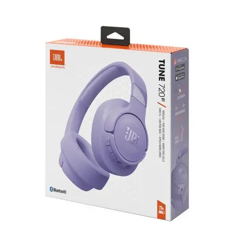 JBL Tune 720BT Bluetooth Wireless On-Ear Headphones Purple EU - Audio<<<Основна<<<DunaXML&&&Headsets<<<JBL