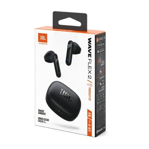 JBL Wave Flex 2 TWS Bluetooth Wireless In-Ear Earbuds Black EU - Audio<<<Основна<<<DunaXML&&&True wireless